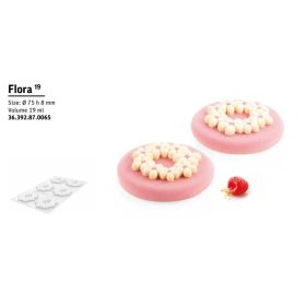 FLORA19  Szilikon forma 75x8mm 6dbl/forma SF392