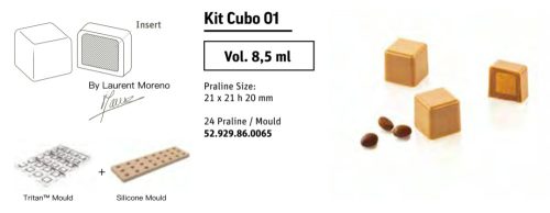 KIT CUBO01 Bonbon tritán öntőforma