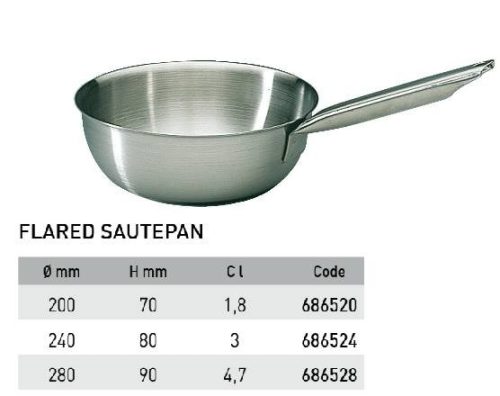 686520 Sauteuse 1,8 liter 20cm