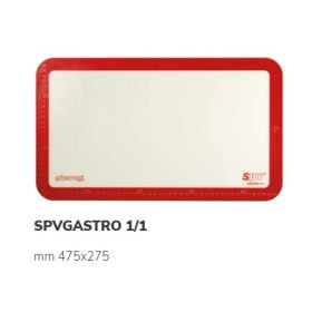 SPVGASTRO 1/1 Szilikonlap 475x275mm