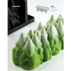 KE092 Pavocake tortaforma 250x90x95mm Snow Tree