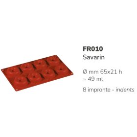 FR010 Szilikon forma SAVARIN