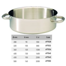 697036 Lábas 12 literes