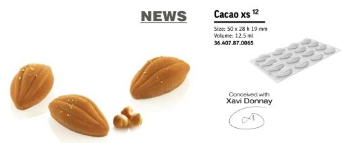 CACAO XS12 Szilikon desszert forma 50x28x19mm