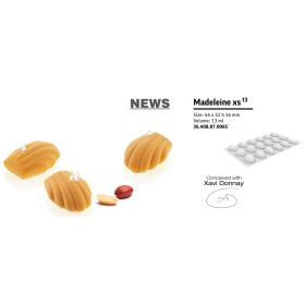 MADELEINE XS13 Szilikon desszert forma 44x32x16mm SF408