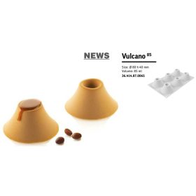 VESUVIO85 Szilikon forma 80x40mm 85ml (VULCANO) SF414