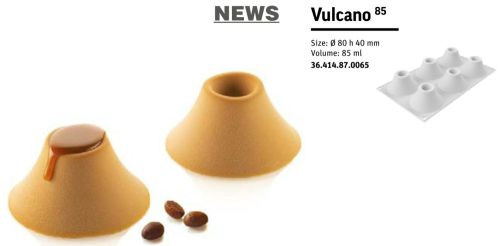 VESUVIO85 Szilikon forma 80x40mm 85ml (VULCANO)