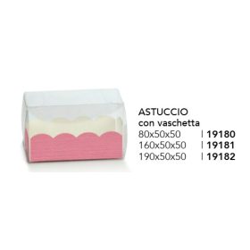 115594 Macaron doboz fibra fuxia astuccio+vasch 19180