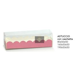 115608 Macaron doboz fibra fuxia astuccio+vasch