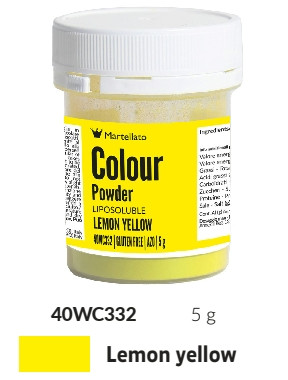 40WC332 Festékpor lemon yellow 5gr