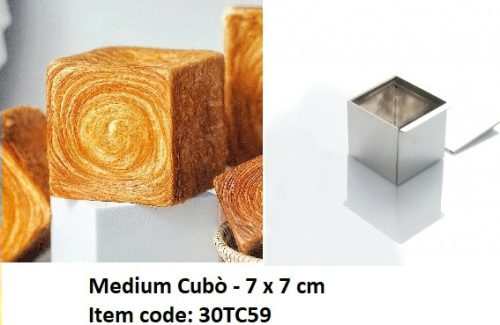 30TC59 Süthető forma 70x70x70mm CROISSANT