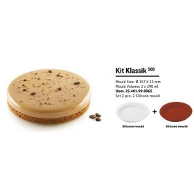 KIT KLASSIK580 Szilikon tortamintázó szett