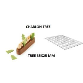 CHABLON TREE Szilikon sablon szett 2db