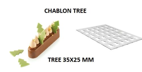 CHABLON TREE Szilikon sablon szett 2db