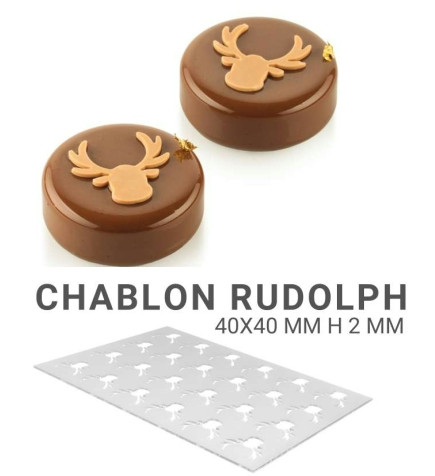 CHABLON RUDOLPH Szilikon sablon szett 2db