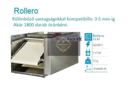 ROLLERO Croissant sodró gép