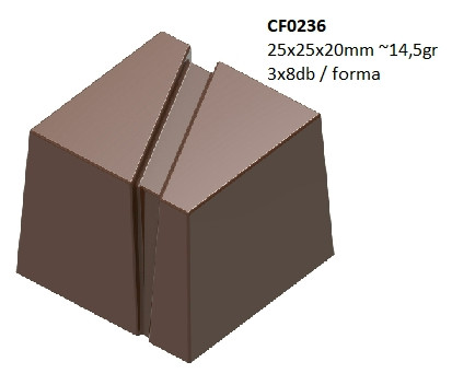 CF0236 Bonbon forma ~14,5gr