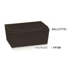 119155 Bonobon doboz fibra marrone ballottin