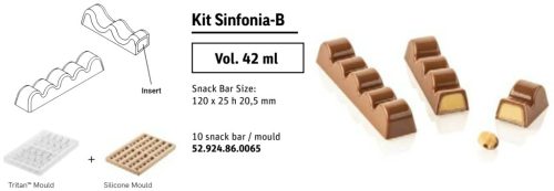 KIT SINFONIA B  Bonbon snack bar tritán öntőforma