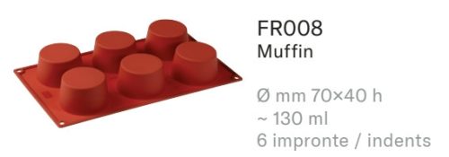 FR008 Szilikon forma MUFFIN