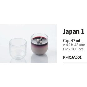 PMOJA001 Pohár desszerthez 67ml 100db/cs