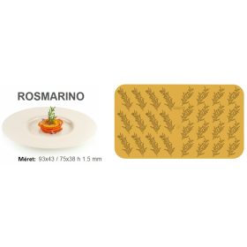ROSMARINO Szilikon forma gasztro GAS026