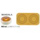 MANDALA Szilikon forma gasztro GAS029