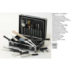 126920 Késkészlet+eszköz 25db-os