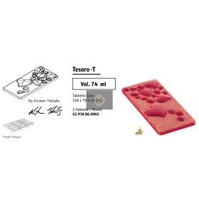 TESORO T Táblás tritán öntőforma