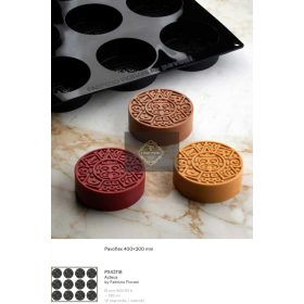 PX43118 Szilikon forma 80x30cm 12db/forma 135ml Azteca