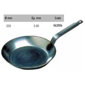 062006 Serpenyő fekete acél 32cm