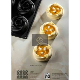 PX43117 Szilikon forma 80x30cm 12db/forma 120ml Karma