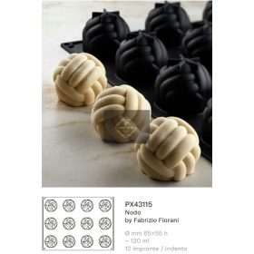 PX43115 Szilikon forma 65x55cm 12db/forma 120ml Nodo