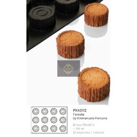 PX43112 Szilikon forma 70x40cm 12db/forma 115ml Foresta