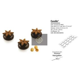 COROLLE 4 Szilikon dekor