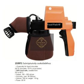  153971 Szórópisztoly tartályoscsokoládéhoz "Alexo500+"