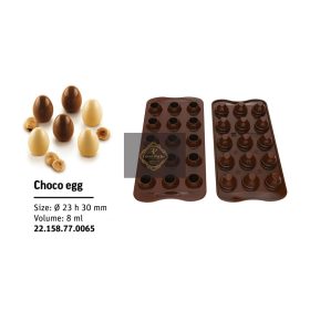 SCG058 Bonbon forma szilikon Egg 3D