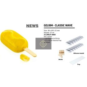 GEL18M Jégkrémf. Classic Wawe mini 37ml 16db/f