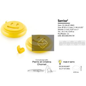 SORRISO2  Szilikon forma 50x1,5mm 7db/forma