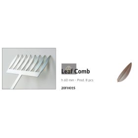 20FH01S Csokoládé mintázó LEAF COMB