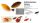 KIT TARTE RING CABOSSA Sütő forma szett 120x40mm 6db/cs sütő+szilikon SF470