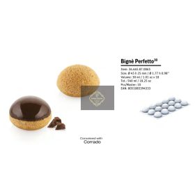 BIGNÉ PERFETTO Szilikon forma fehér 45x25mmSF465