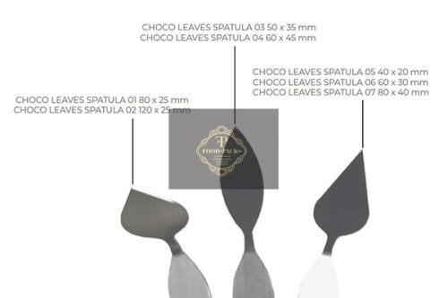 CLS04 Csokoládé mintázó spatula 6x45cm