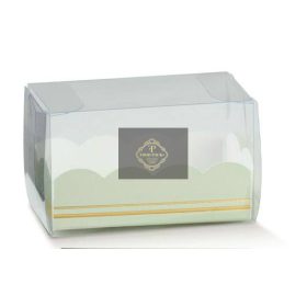 115598 Macaron doboz elegance verde astuccio+vasch