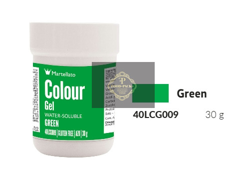 40LCG009 Festék gel zöld 30gr.