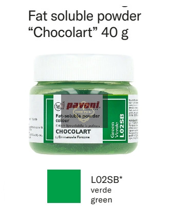 L02SB  Festékpor zöld 40gr
