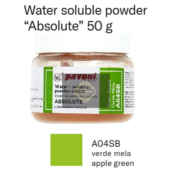 A04SB  Festékpor almazöld 50gr