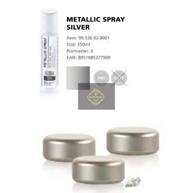 Metal spray ezüst 250ml