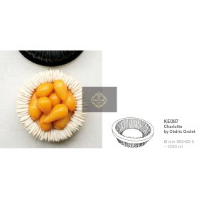 KE087 Pavocake tortaforma 180x65mm CHARLOTTE