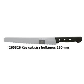 265326 Kés cukrász hullámos 26cm